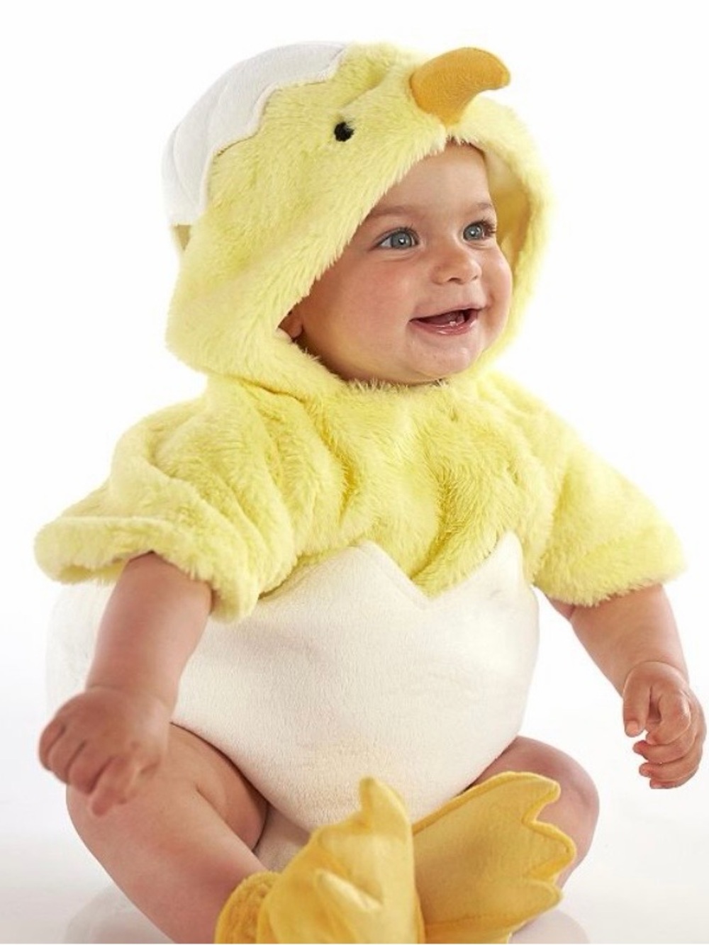 Baby Egg chick halloween costume from Pottery barn kids